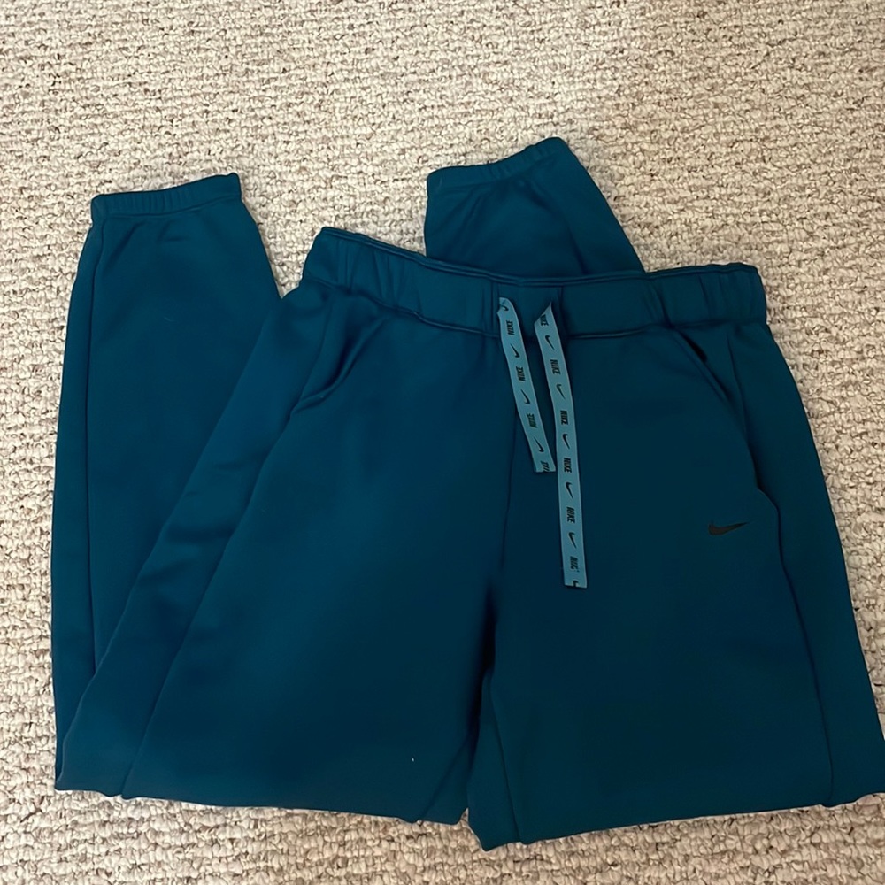 Blue Nike joggers